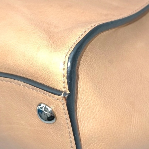 Prada Milano 2 Way Zipper Leather Shoulder Bag Brown - Picture 5 of 8